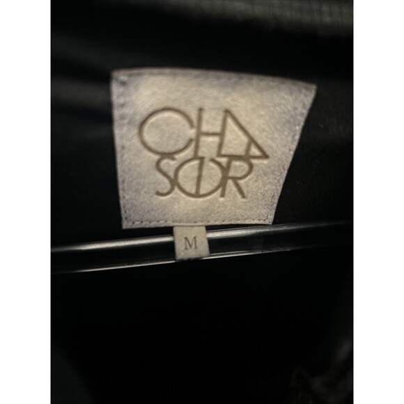 Women’s Black Velvet Chaser Zipper Hooded Jacket Sz Medium New With Tags - Picture 3 of 6